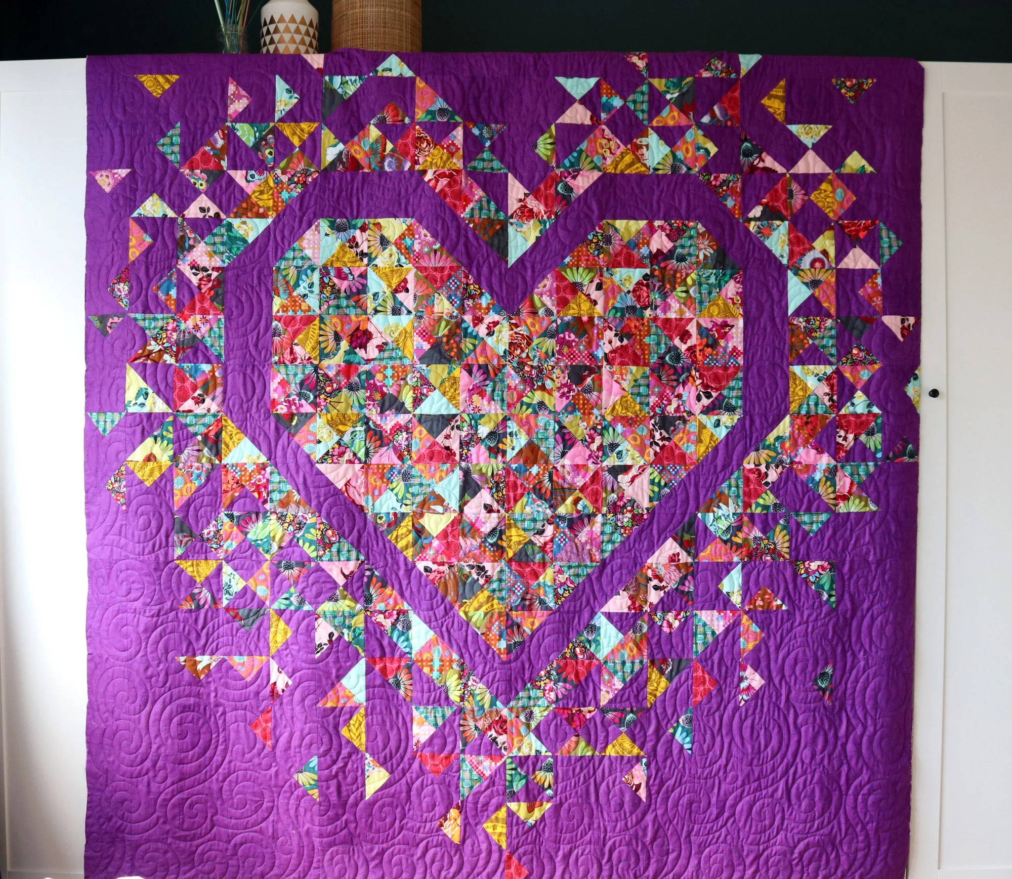 in the Quilting Studio, no. 43 — Stitched in Color